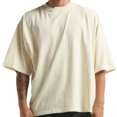 Garment Dye Drop Shoulder