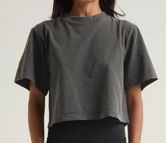 6.0 OZ Garment Dye Crop Top