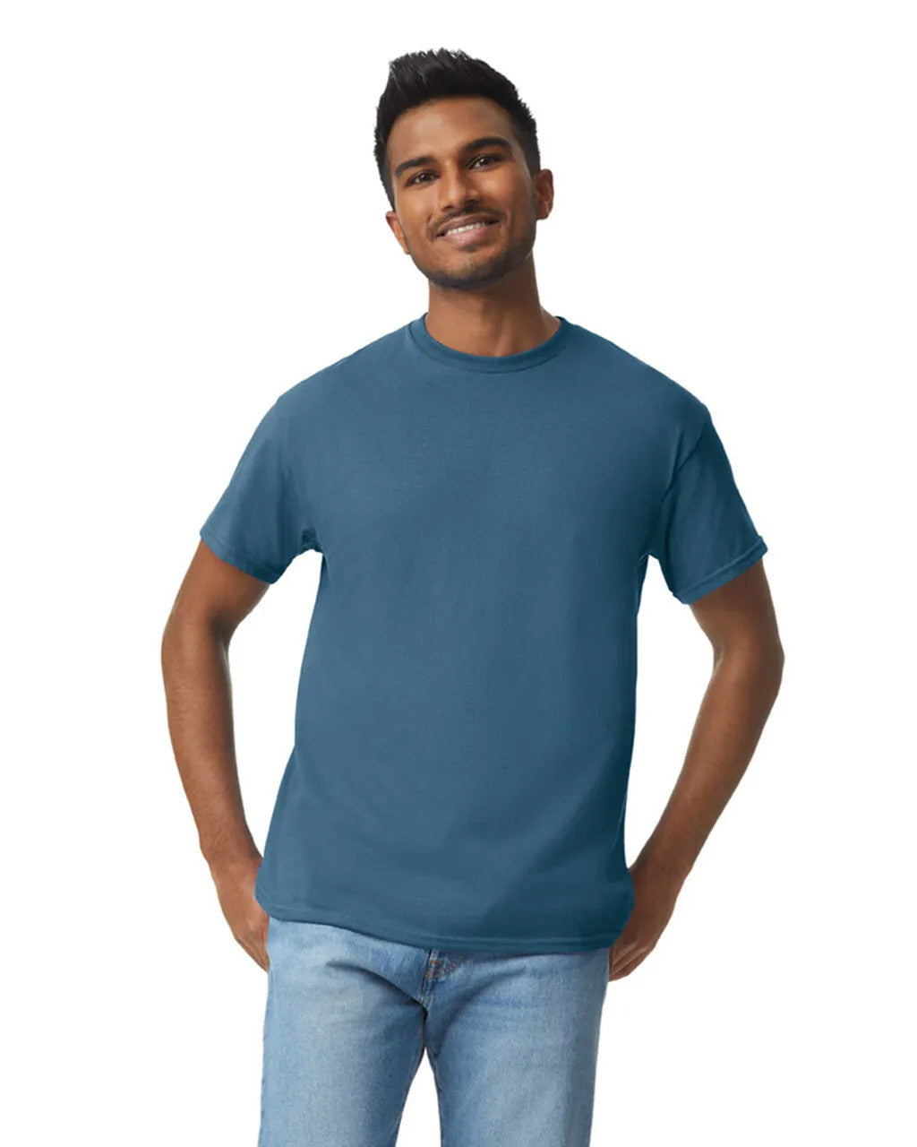 Gildan® 5000 Heavy Cotton Adult T-Shirt - (S-M-L-XL)
