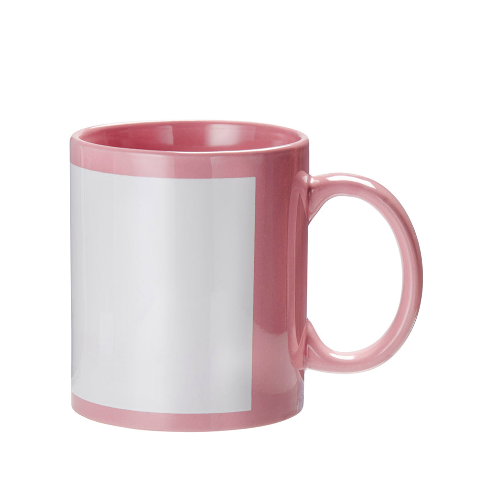 SUBLIMATION WHITE PATCH MUG