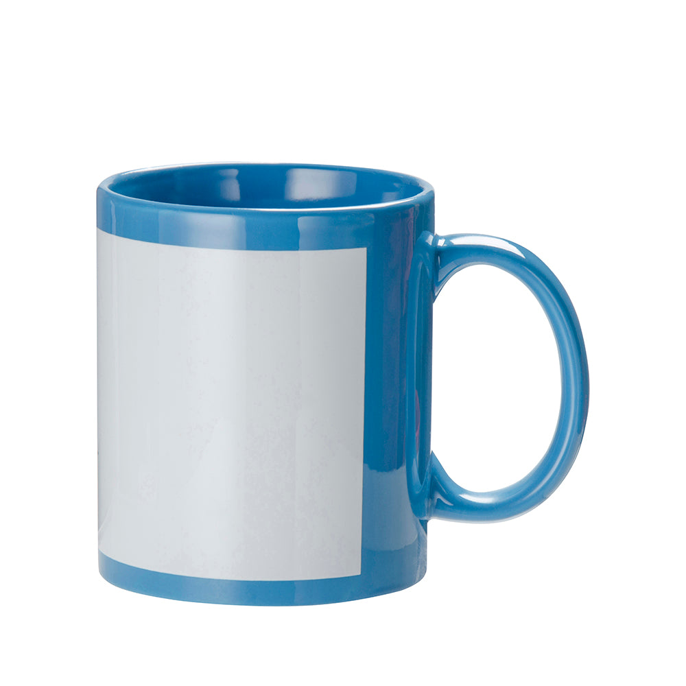 SUBLIMATION WHITE PATCH MUG