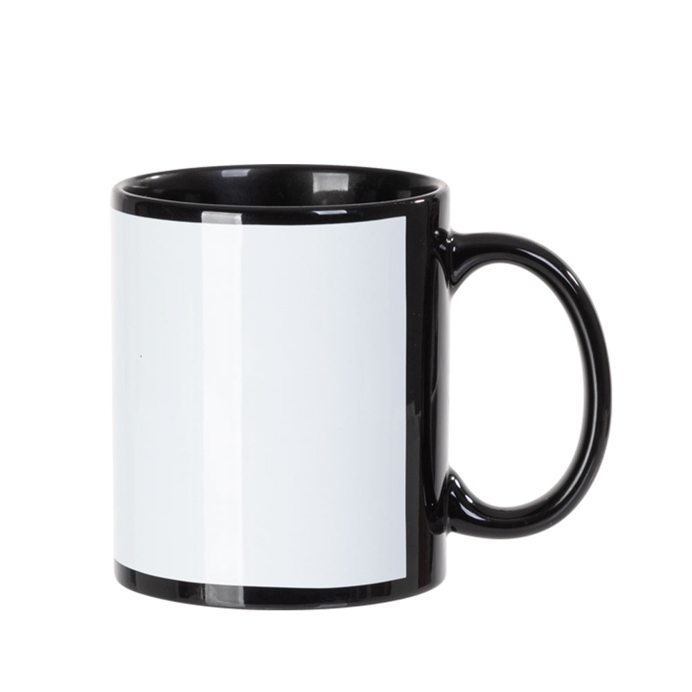 SUBLIMATION WHITE PATCH MUG