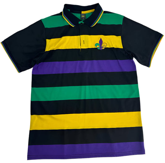 Mardi Gras Polo Shirts