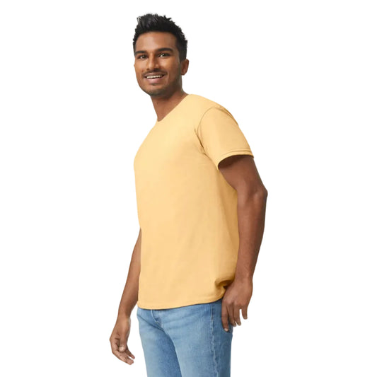 Gildan® 5000 Heavy Cotton Adult T-Shirt - (S-M-L-XL)