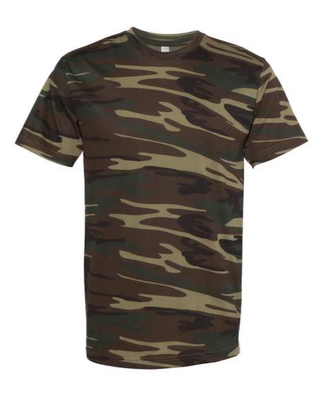 CAMO TEE ADULT - 3907