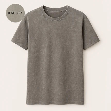 NOLA ACID WASH SHIRT-SLEEVE TEE