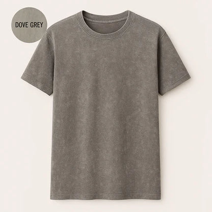 NOLA ACID WASH SHIRT-SLEEVE TEE