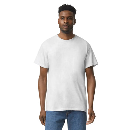 Gildan® 5000 Heavy Cotton Adult T-Shirt - (S-M-L-XL)