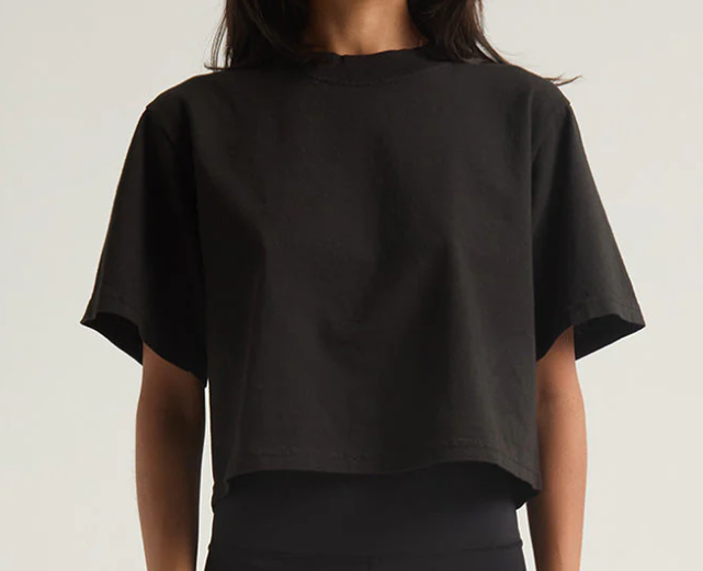 6.0 OZ Garment Dye Crop Top