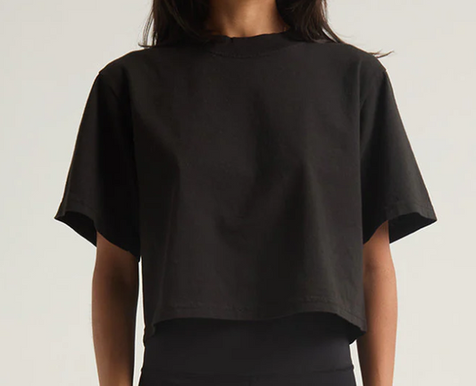6.0 OZ Garment Dye Crop Top