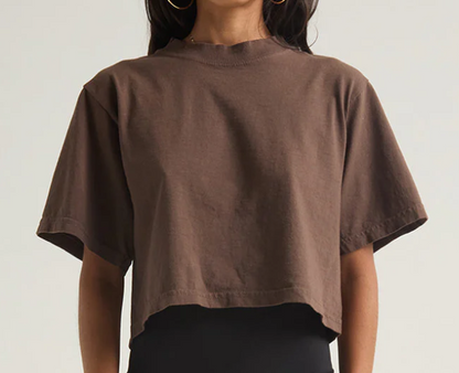 6.0 OZ Garment Dye Crop Top