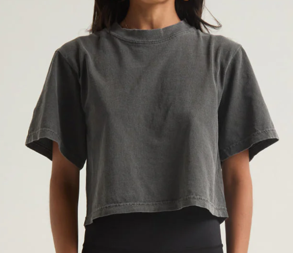 6.0 OZ Garment Dye Crop Top