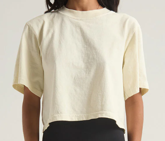 6.0 OZ Garment Dye Crop Top