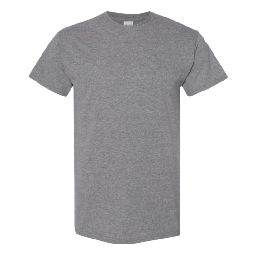 Gildan® 5000 Heavy Cotton Adult T-Shirt - (2XL-3XL-4XL-5XL)