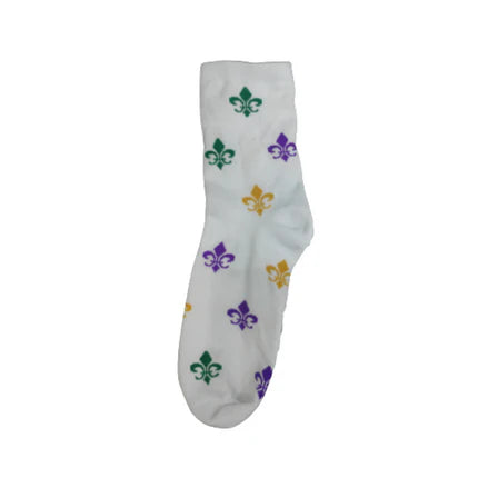 Mardi Gras Socks