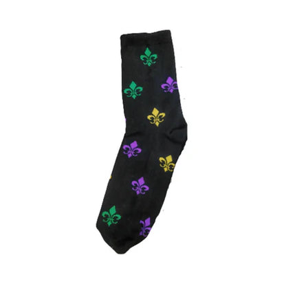 Mardi Gras Socks