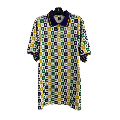 Mardi Gras Adult Polo Shirts