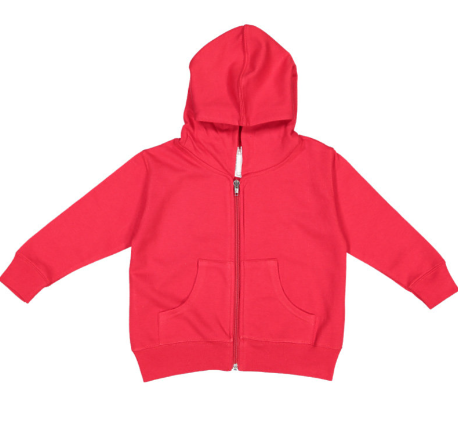 TODDLER ZIP FLEECE HOODIE