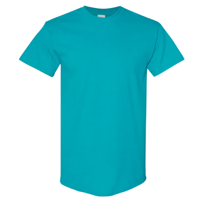 Gildan® 5000 Heavy Cotton Adult T-Shirt - (S-M-L-XL)