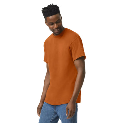 Gildan® 5000 Heavy Cotton Adult T-Shirt - (S-M-L-XL)