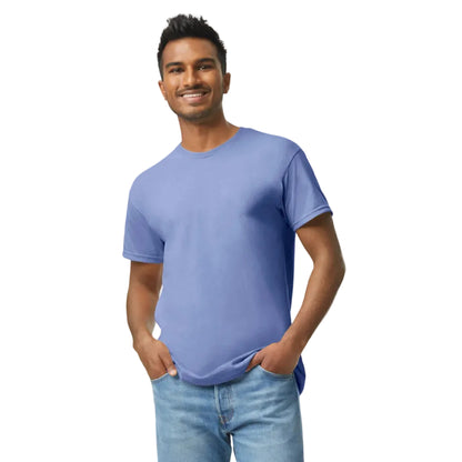 Gildan® 5000 Heavy Cotton Adult T-Shirt - (S-M-L-XL)